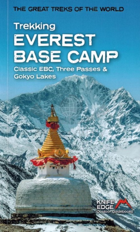 Everest base Camp. Przewodnik trekkingowy wydawnictwa Knife Edge. Okładka