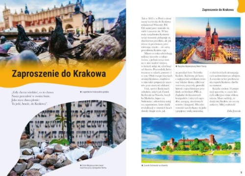 Spacer po Krakowie. Przewodnik wydawnictwa SBM. Przykładowe strony 1