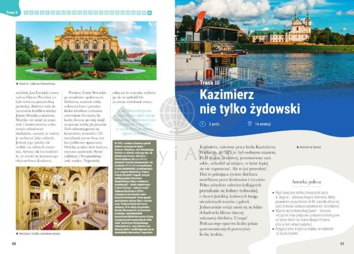 Spacer po Krakowie. Przewodnik wydawnictwa SBM. Przykładowe strony 2