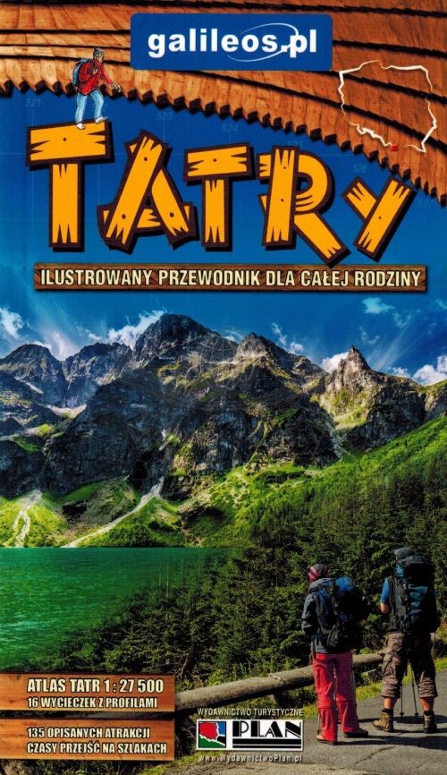 Tatry. Ilustrowany przewodnik z mapami. Wyd. 2025. Galileos
