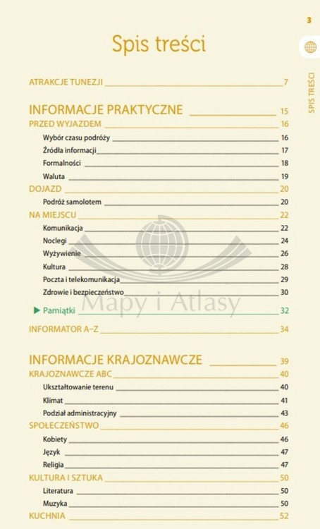 Tunezja. Przewodnik travelbook wydawnictwa Bezdroża. Spis treści 1