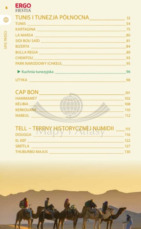 Tunezja. Przewodnik travelbook wydawnictwa Bezdroża. Spis treści 2
