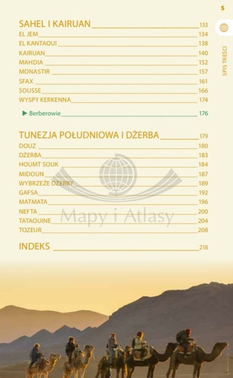 Tunezja. Przewodnik travelbook wydawnictwa Bezdroża. Spis treści 3