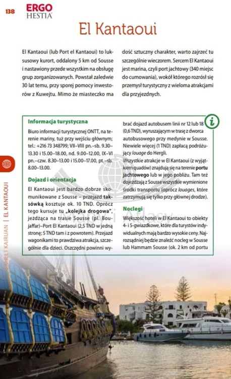 Tunezja. Przewodnik travelbook wydawnictwa Bezdroża. Przykładowe strony 4
