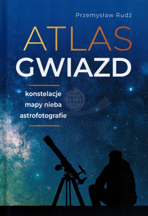 Atlas gwiazd. Przewodnik po konstelacjach wydawnictwa SBM. Okładka