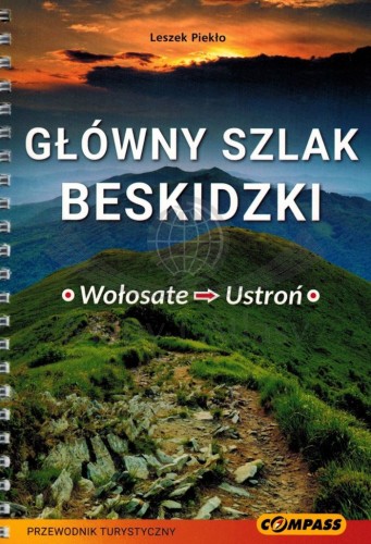 Główny Szlak Beskidzki. Przewodnik turystyczny wydawnictwa Compass. Okładka