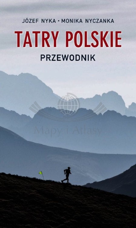 Tatry Polskie. Przewodnik autorstwa Józefa Nyki. Okładka