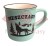 Bieszczady. Kubek ceramiczny 300 ml. Kolor miętowy