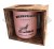 Bieszczady. Kubek ceramiczny 300 ml. Kolor różowy. Opakowanie