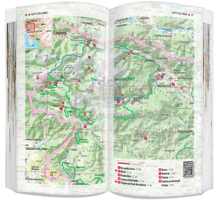 Słowenia, Triest, Istria. Przewodnik light + laminowana mapa wydawnictwa ExpressMap. Przykładowe strony 3