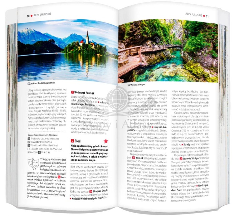 Słowenia, Triest, Istria. Przewodnik light + laminowana mapa wydawnictwa ExpressMap. Przykładowe strony 5