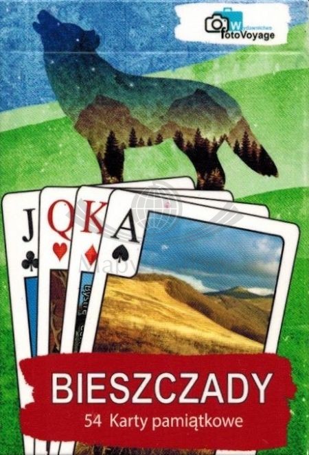 Bieszczady. 54 pamiątkowe karty do gry