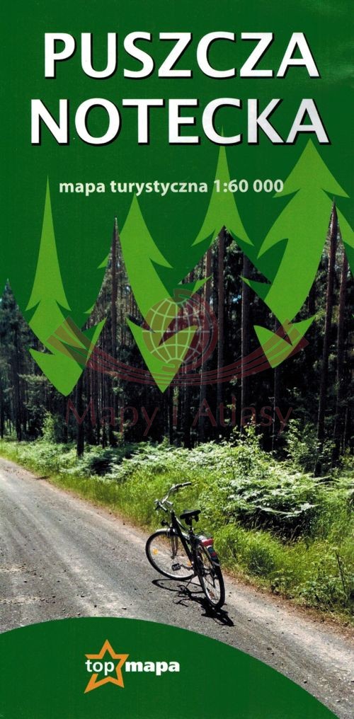 Puszcza Notecka 1:60 000. Mapa turystyczna. Wyd. 2025. Topmap