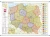 Polska 1:1 000 000. Dwustronna mapa ścienna. Administracyjna i fizyczna. Strona administracyjna