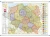 Polska 1:1 000 000. Dwustronna mapa ścienna. Administracyjna i fizyczna. Strona administracyjna
