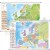 Europa 1:6 500 000. Dwustronna mapa ścienna. Polityczna i fizyczna