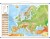 Europa 1:6 500 000. Dwustronna mapa ścienna. Polityczna i fizyczna. Strona fizyczna