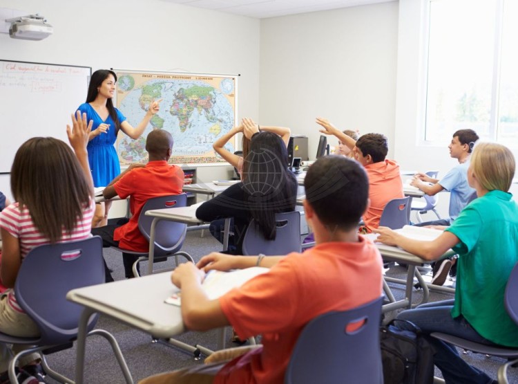 Świat 1:25 000 000. Mapa ścienna polityczna. Przykład zastosowania