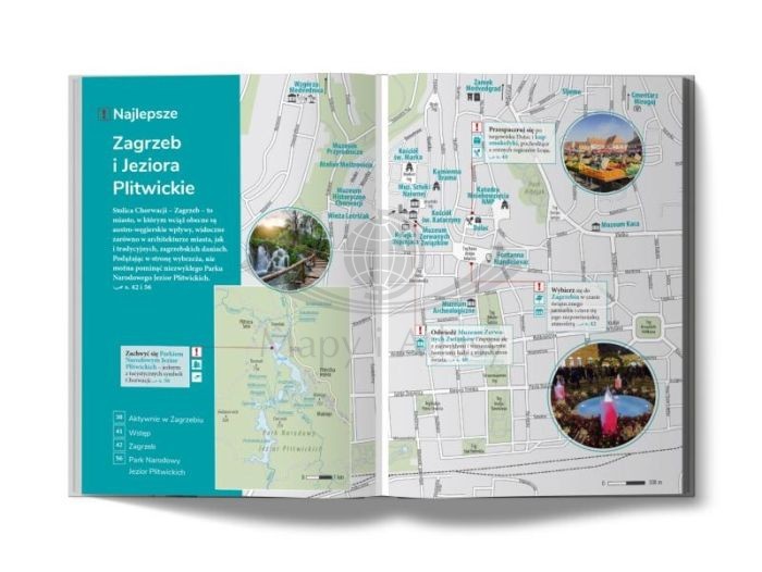 Chorwacja. Inspirator Podróżniczy. Przewodnik + mapa wydawnictwa Pascal. Przykładowe strony 2