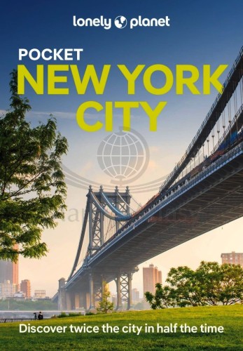 Nowy Jork / New York City. Przewodnik Pocket z planem miasta wydawnictwa Lonely Planet. Okładka