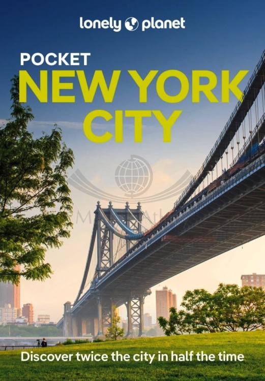 Nowy Jork / New York City. Przewodnik Pocket z planem miasta wydawnictwa Lonely Planet. Okładka