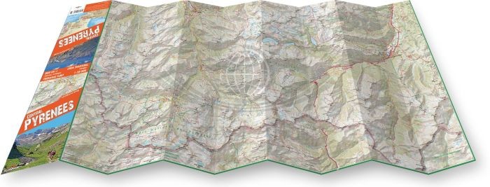 Pireneje centralne (środkowe) 1:50 000. Laminowana mapa turystyczna wydawnictwa TerraQuest.