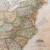 USA / Stany Zjednoczone 1:4 557 000. Mapa ekskluzywna w ramie drewnianej. National Geographic. Fragment 3