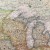 USA / Stany Zjednoczone 1:4 557 000. Mapa ekskluzywna. Wersja do wpinania. National Geographic. Fragment 5