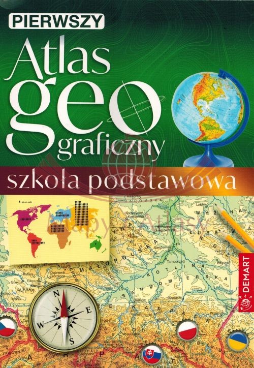 Pierwszy atlas geograficzny. Szkoła podstawowa.  Wyd. 2025/2026. Demart