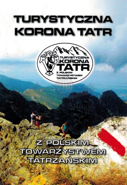 Książeczka odznaki "Turystyczna Korona Tatr". PTT Nowy Sącz. Okładka