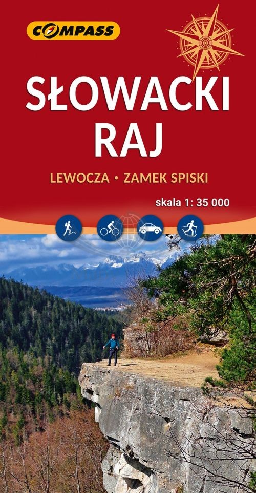 Słowacki Raj 1:35 000. Mapa turystyczna. Wyd. 2025. Compass