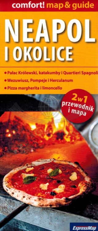 Neapol i okolice. Laminowana mapa turystyczna + Miniprzewodnik wydawnictwa ExpressMap. Okładka