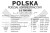 Polska 1:1 700 000. Laminowana, dwustronna podkładka / mapa podręczna. Fizyczna/administracyjna. Strona polityczna - legenda