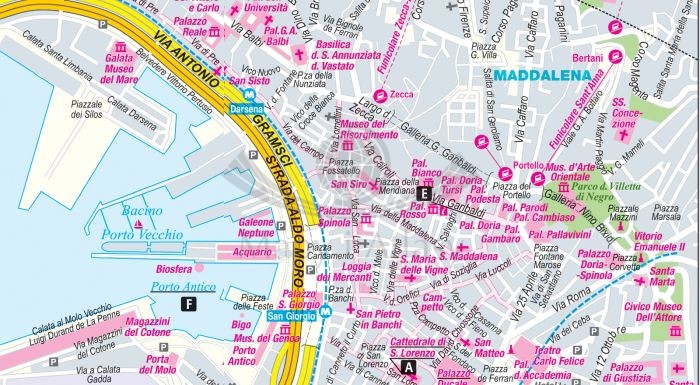 Liguria. Laminowana mapa samochodowa + Miniprzewodnik wydawnictwa ExpressMap. Fragment 2