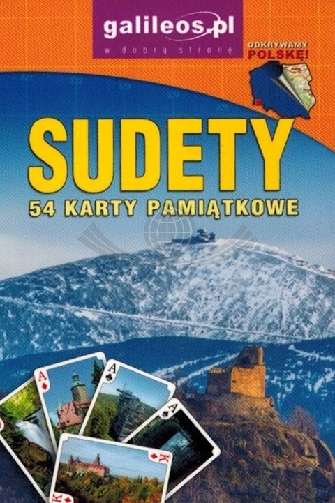 Sudety. 54 pamiątkowe karty do gry. Galileos
