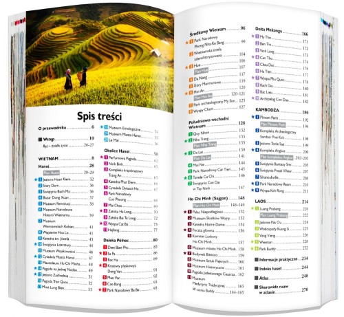Wietnam, Kambodża, Laos 3 w 1. Przewodnik, atlas i mapa wydawnictwa ExpressMap. Spis treści