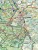 Austria 1:300 000. Długodystansowe szlaki rowerowe. Mapa turystyczna wydawnictwa Kompass. Fragment