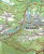 Soca-Tal / Dolina Soczy. Alpy Julijskie, Triglav. Wodoodporna mapa turystyczna 2804 wydawnictwa Kompass. Fragment