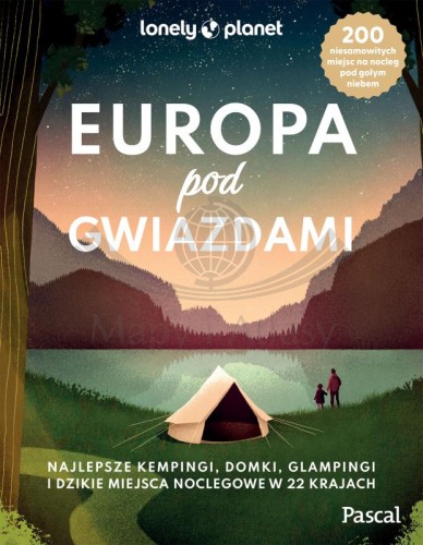 Europa pod gwiazdami. Przewodnik wydawnictwa Pascal. Okładka