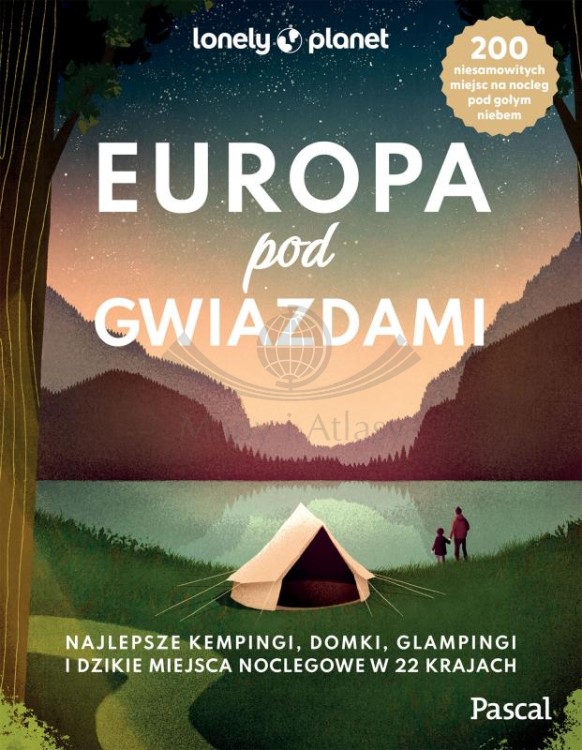 Europa pod gwiazdami. Przewodnik wydawnictwa Pascal. Okładka