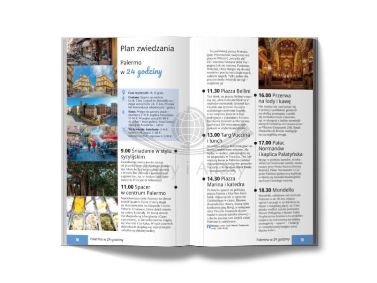 Sycylia. Przewodnik Lajt wydawnictwa Pascal. Przykładowe strony 1