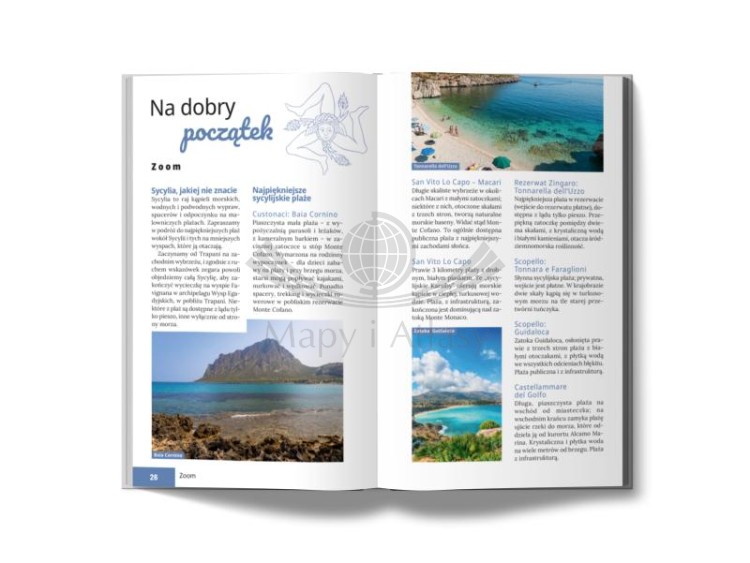 Sycylia. Przewodnik Lajt wydawnictwa Pascal. Przykładowe strony 2