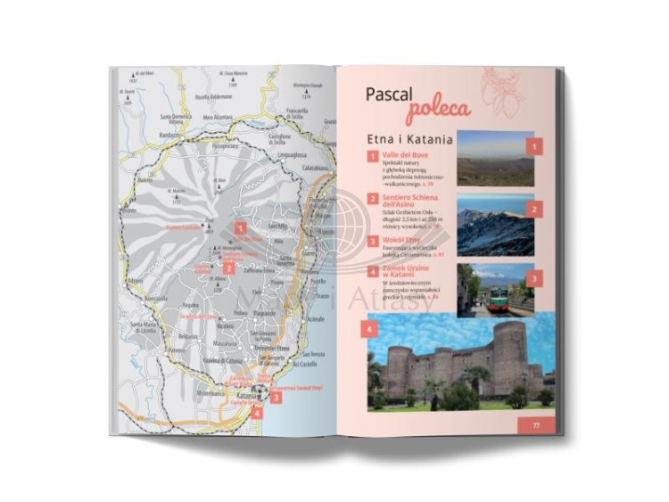 Sycylia. Przewodnik Lajt wydawnictwa Pascal. Przykładowe strony 2