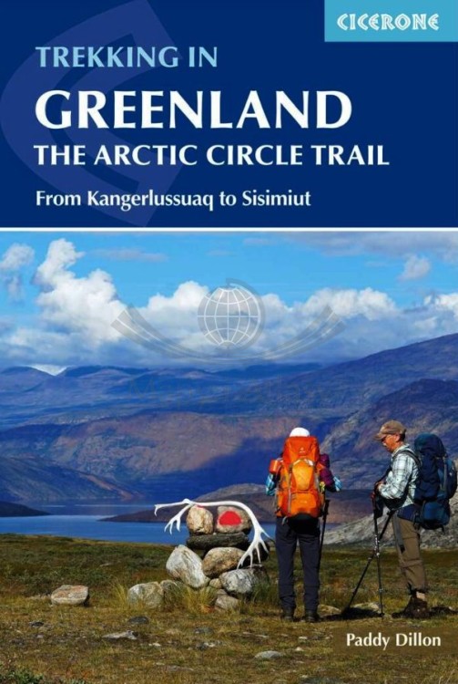Grenlandia / Greenland. Arctic Circle Trail. Przewodnik trekkingowy wydawnictwa Cicerone. Okładka