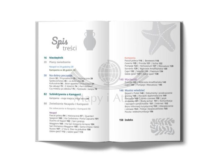 Neapol i Kampania. Przewodnik Lajt wydawnictwa Pascal. Spis treści