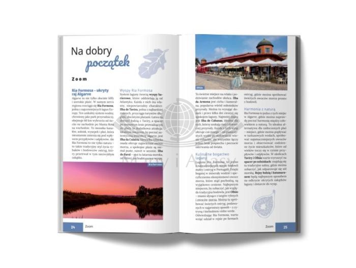 Portugalia - Algarve. Przewodnik Lajt wydawnictwa Pascal.  Przykładowe strony 2