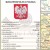 Polska. Mapa fizyczna i administracyjna. Podkładka na biurko. Fragment 4