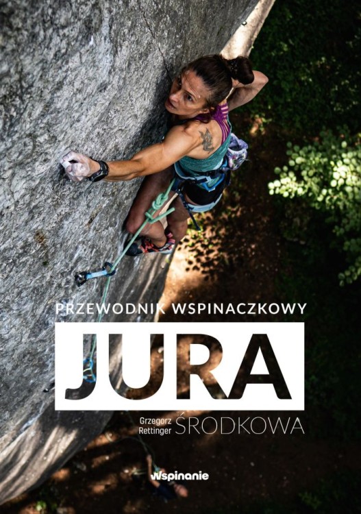 Jura środkowa. Przewodnik wspinaczkowy. Okładka