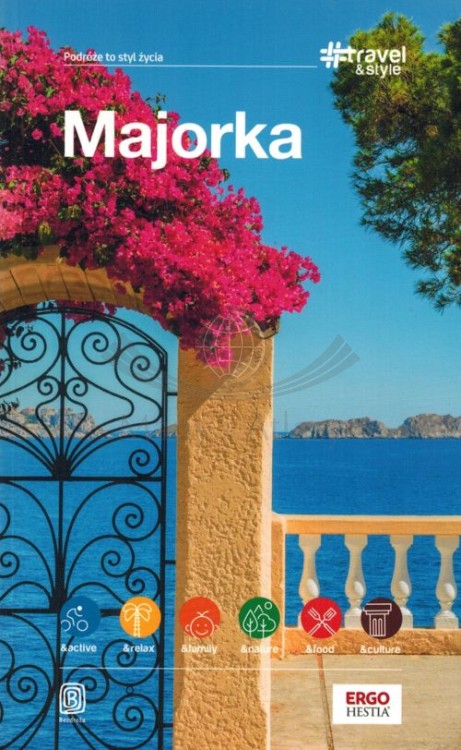 Majorka. Przewodnik travel&style 2025 Bezdroża. Okładka