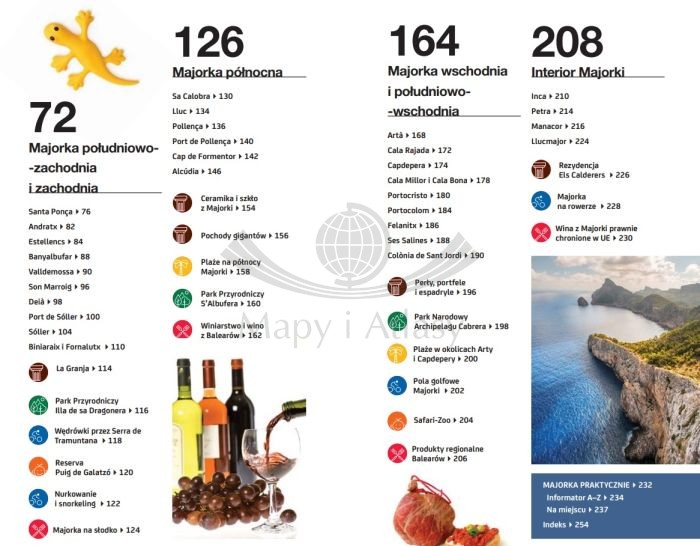 Majorka. Przewodnik travel&style 2025 Bezdroża. Spis treści 2